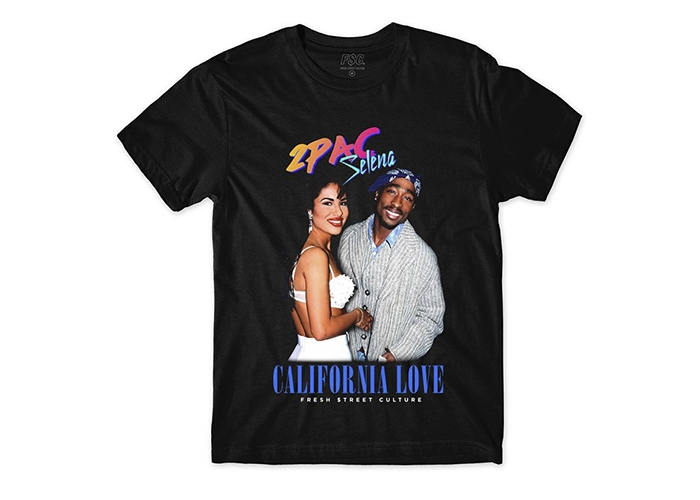 2pac selena shirt